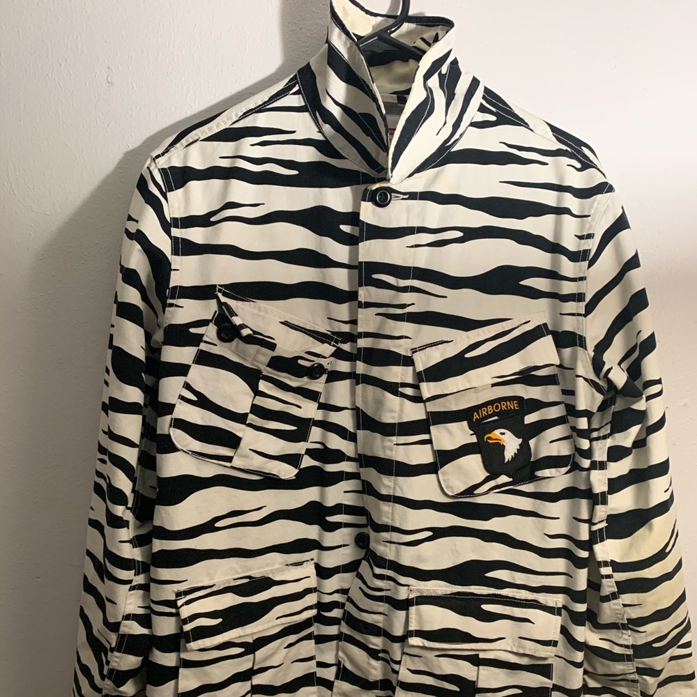 Supreme Airborne Zebra Jungle Jacket 2011